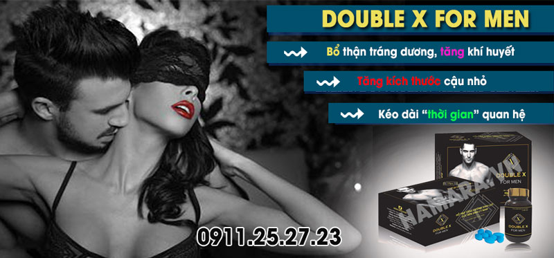 double x for men công dụng