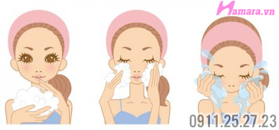 hướng dẫn sử dụng Kose Softymo Collagen Cleansing Wash