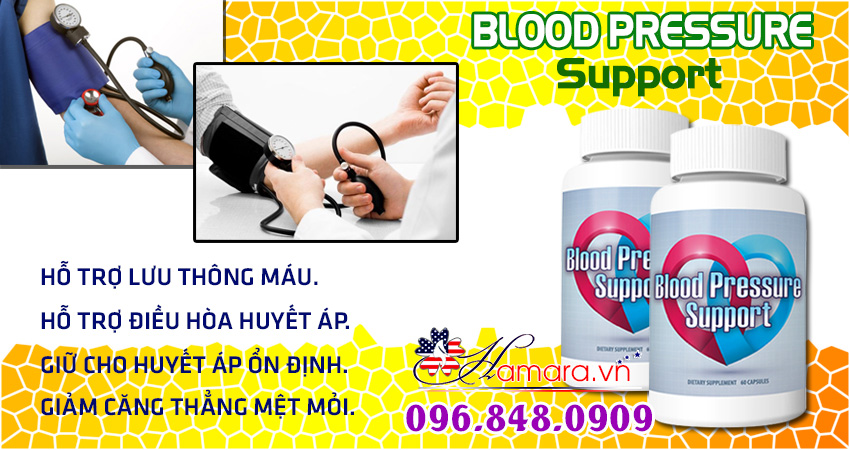 Viên nang hỗ trợ huyết áp Blood Pressure Support 
