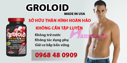 Thuốc tăng cơ Groloid