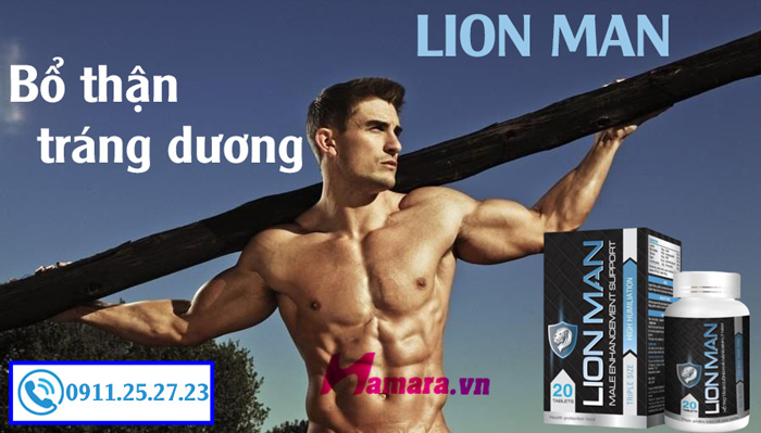 Lion Man Giúp Tăng Cường Sinh Lý Nam