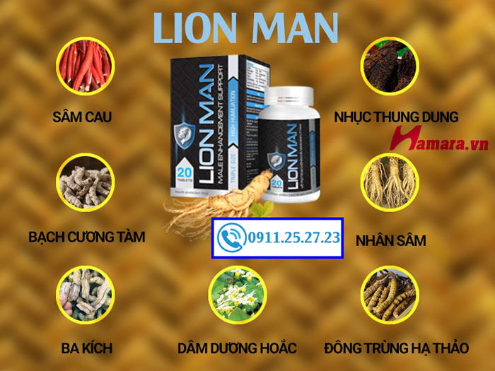 Thành phần Lion Man