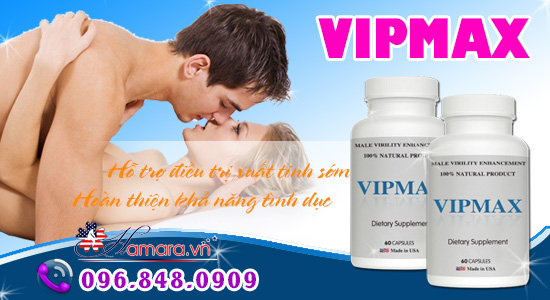 Viên uống hỗ trợ xuất tinh sớm Vipmax Pills