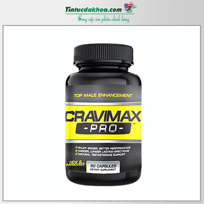 Viên uống Cravimax Pro tăng kích thước dương vật lên 5cm