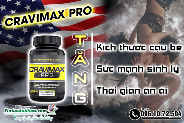 cravimax pro công dụng