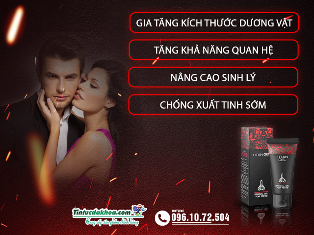 Công dụng của Titan Gel