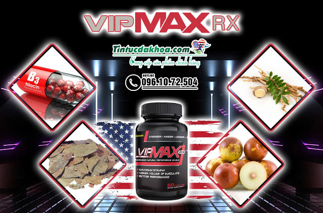 vipmax rx thành phần