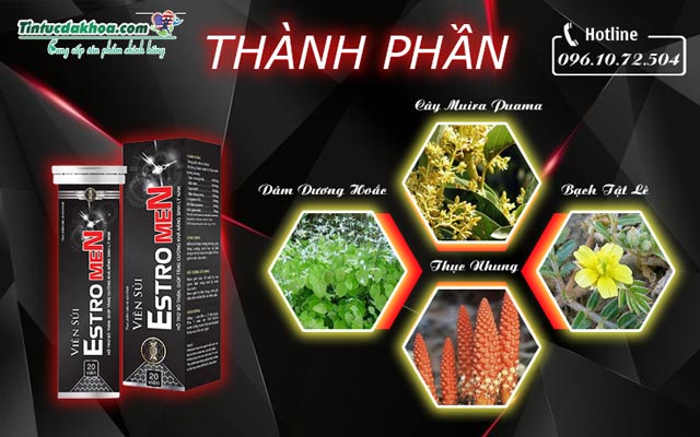 Thành phần của Estro Men