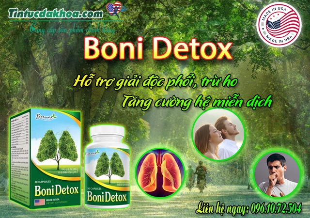 giới thiệu boni detox