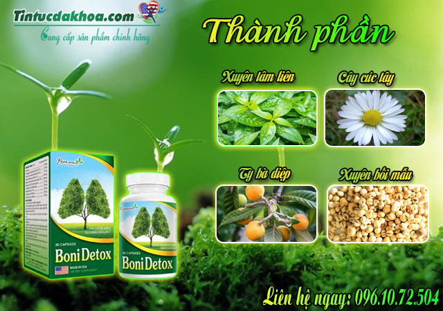 thành phần boni detox