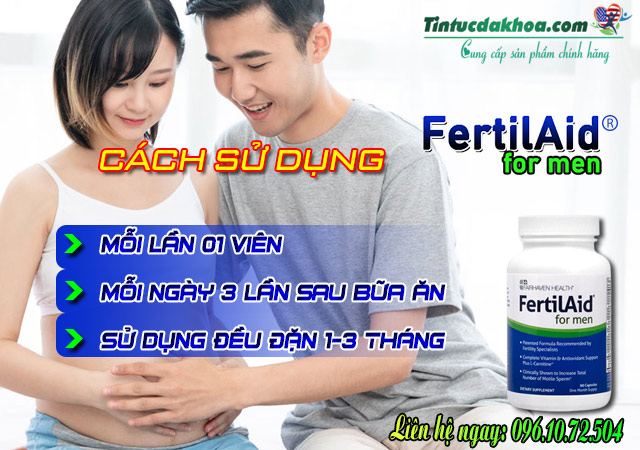cách dùng fertilaid for men 