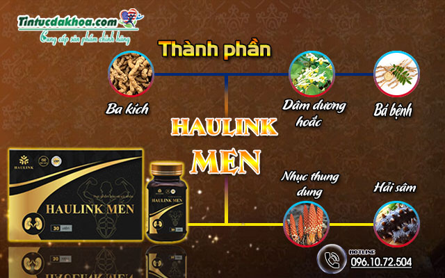 thành phần của haulink men