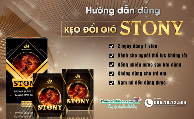 Cách dùng Kẹo Stony