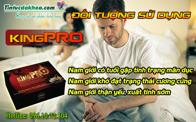 đối tượng sử dụng king pro