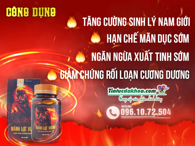 Công dụng của Mãnh Lực Vương