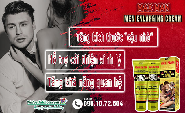 Công dụng của Maxman Cream