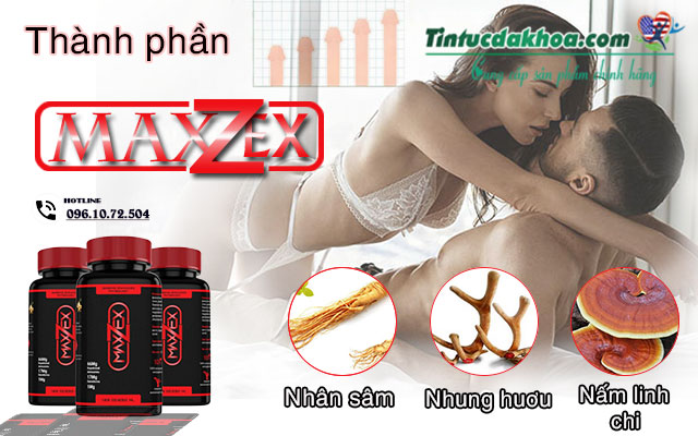 thành phần của maxzex