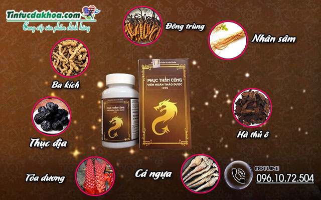 thành phần của phục thần công