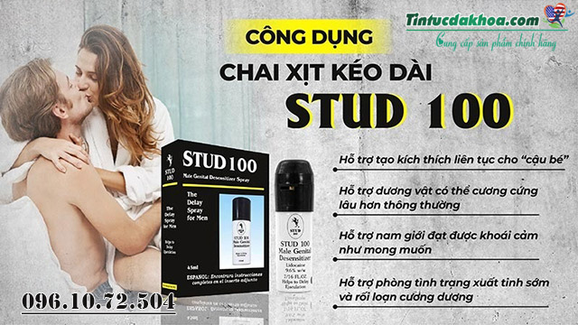 công dụng stud 100