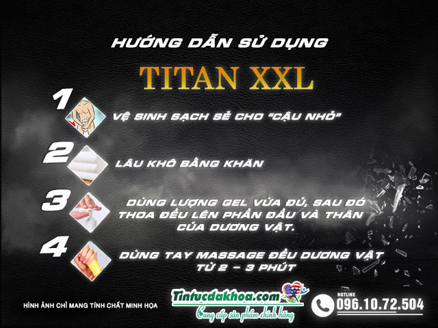 Hướng dẫn sử dụng Titan XXL