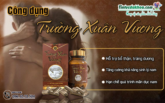 công dụng trường xuân vương