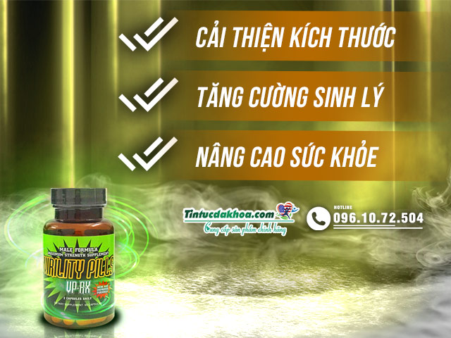 Công dụng của Virility Pills VP-RX