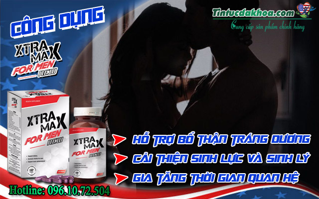 công dụng xtramax for men