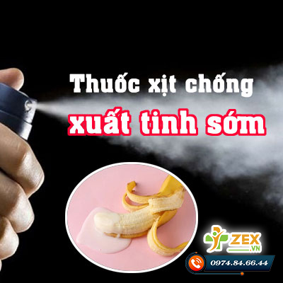 Thuốc xịt chống xuất tinh sớm
