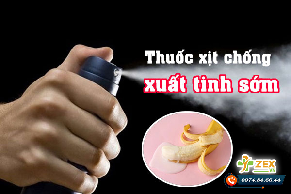 Thuốc xịt chống xuất tinh sớm